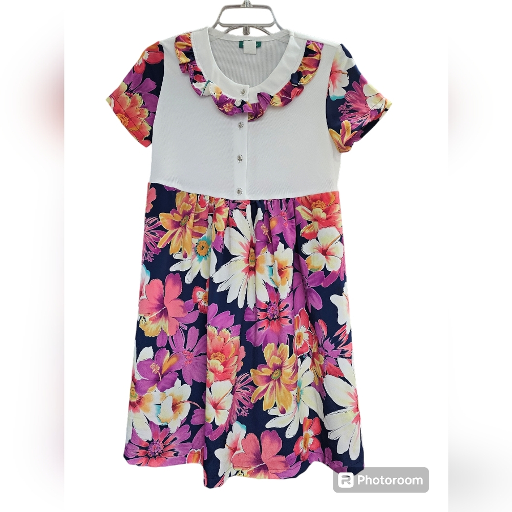 Vintage floral dress